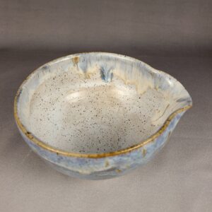 Blue Spouted Mixing Bowl Set