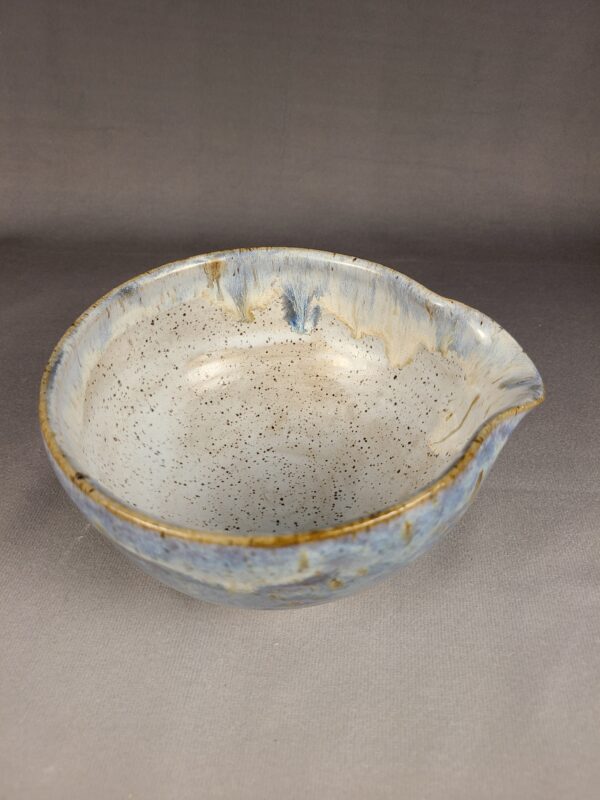 Blue Spouted Mixing Bowl Set