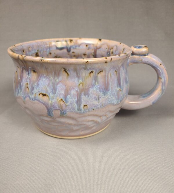 Purple-Pink Soup Mug