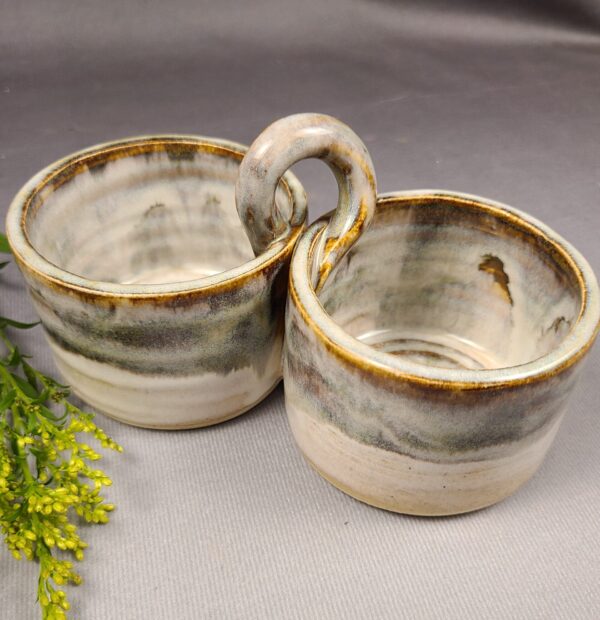 White Serving Cups