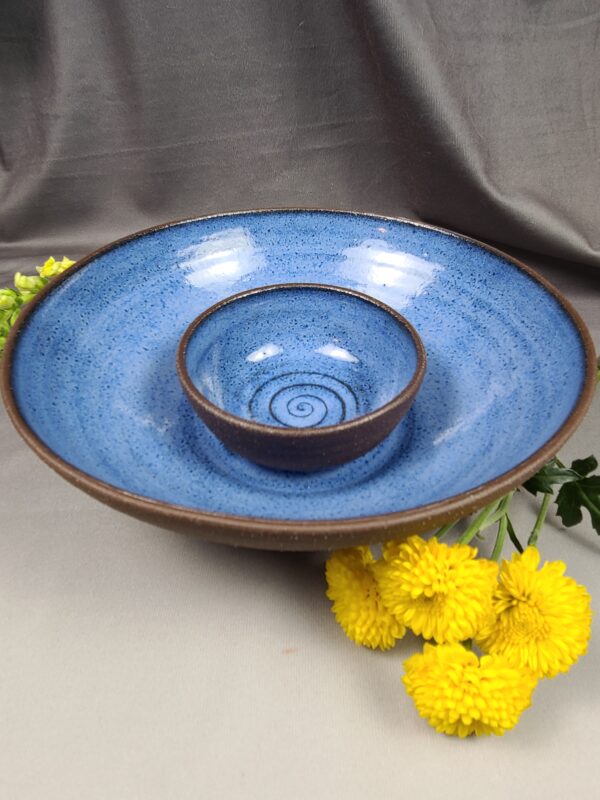Blue Appetizer Bowl
