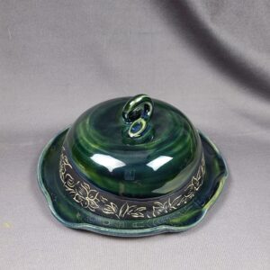 Green Butter Dish
