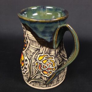 Sgraffito Butterfly Mug - Image 3