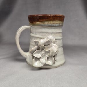 Porcelain Flower Mug