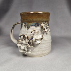 Porcelain Flower Mug Multi Color